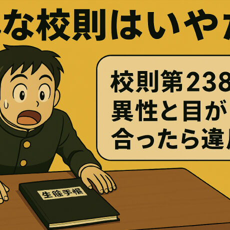 こんな校則はいやだ