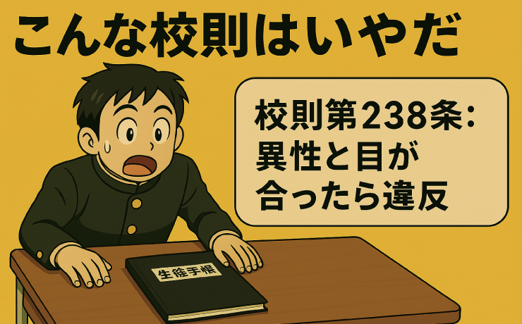 こんな校則はいやだ