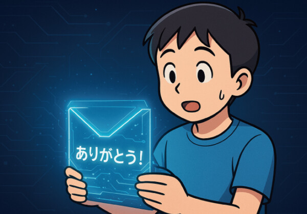 未来から届いた「ありがとう!」のメッセージ。誰からどんな理由で?2