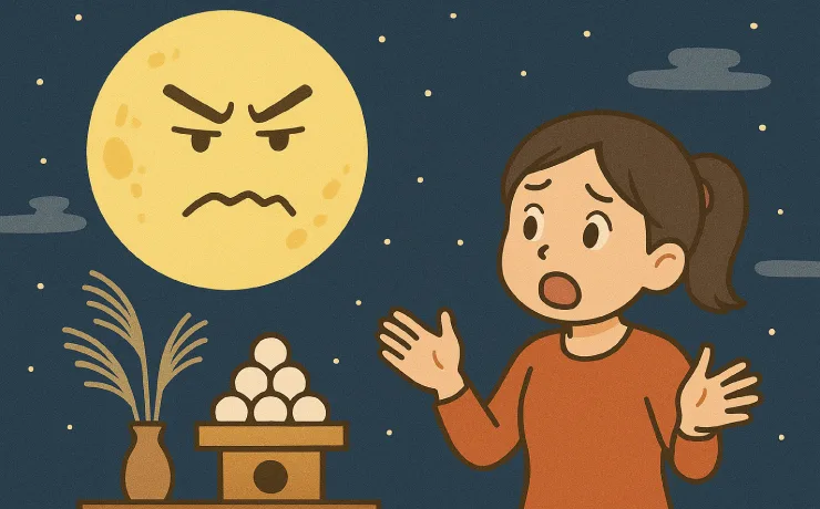 こんなお月見は嫌だ！