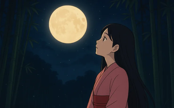 かぐや姫が月から地球にやってきた理由はなんですか？