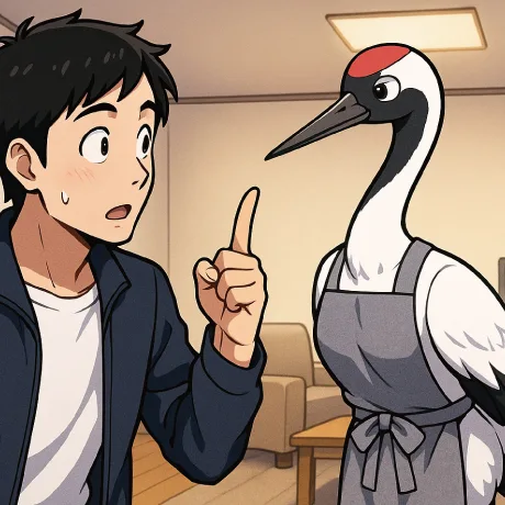 鶴の恩返し。令和の今なら助けた鶴は何をしてくれましたか？