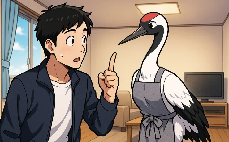 鶴の恩返し。令和の今なら助けた鶴は何をしてくれましたか?