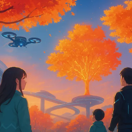 20年後の紅葉狩りはどうなっている？