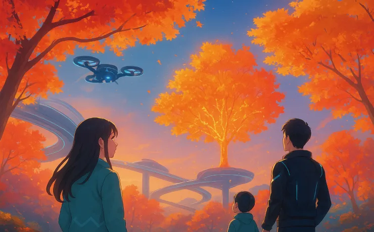 20年後の紅葉狩りはどうなっている？