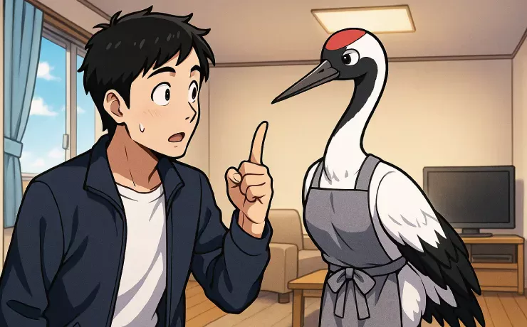 鶴の恩返し。令和の今なら助けた鶴は何をしてくれましたか？