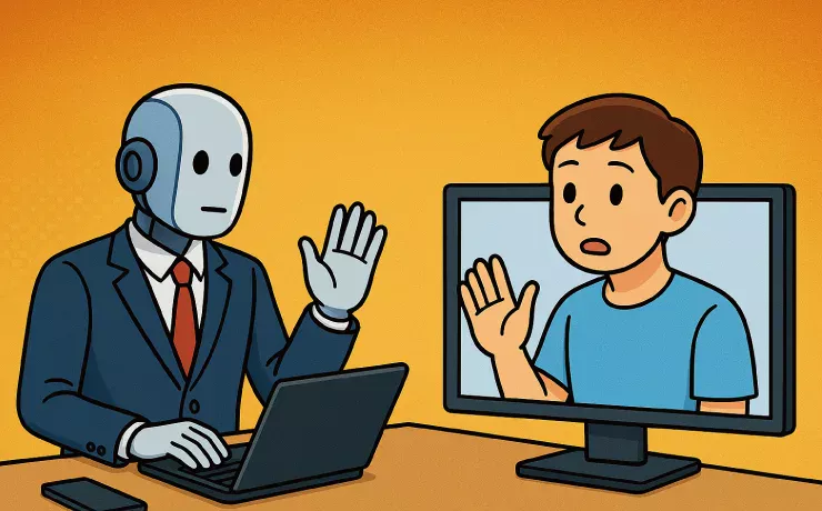 AIとあなたが入れ替わっちゃった!AIの第一声は?