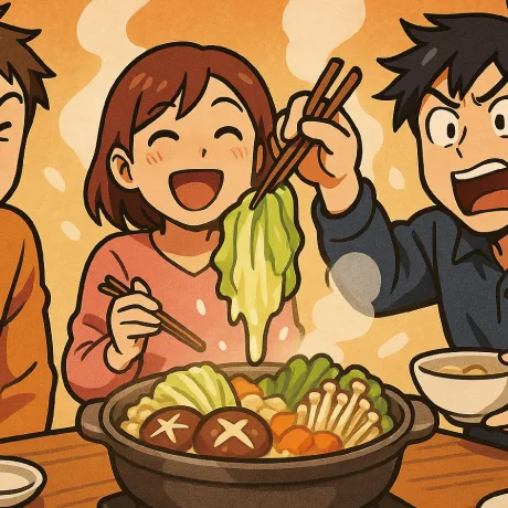 鍋パーティーでありがちなこと。