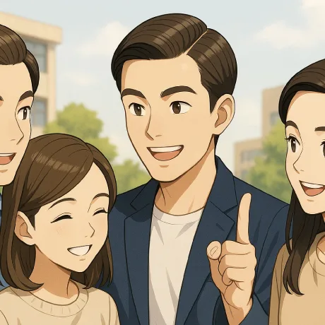 七三分けが流行中！？その意外すぎる理由とは