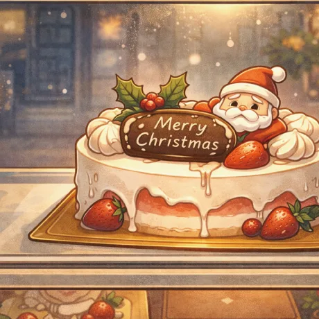 12月25日の夜、店頭に残っているクリスマスケーキがもし喋ったら？