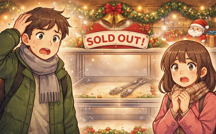 クリスマスチキンが売り切れてた!代わりに何を買っていく?