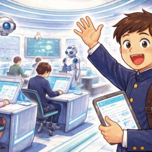 20XX年、未来の受験会場はどうなっている？2