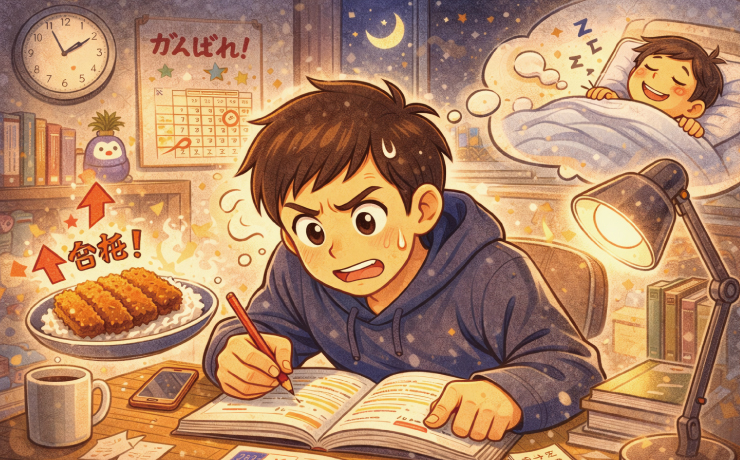 お題122問目:試験前日にやるここといえば?