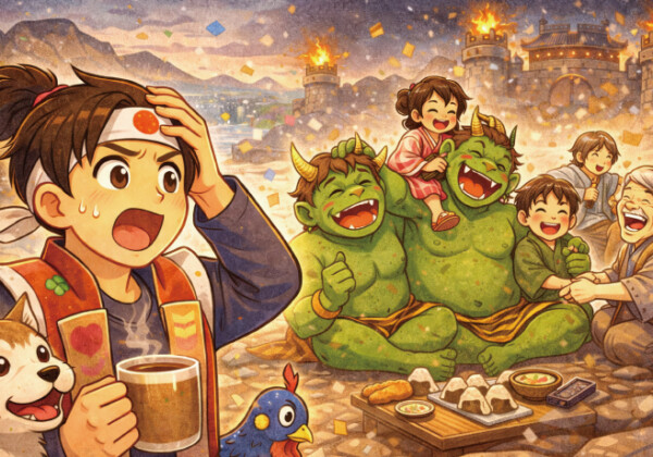 鬼ヶ島についた桃太郎。そこで目にした衝撃の光景とは?