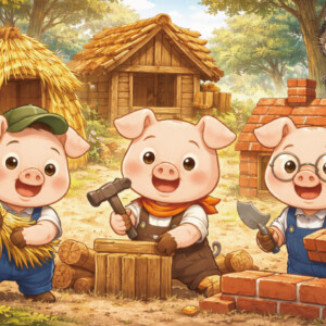 もしも三匹の子豚に四匹目がいたら。どんな家を造りますか？2