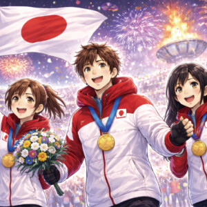 お題136問目：冬季オリンピック閉会式でまさかのサプライズ発表！何が発表された？