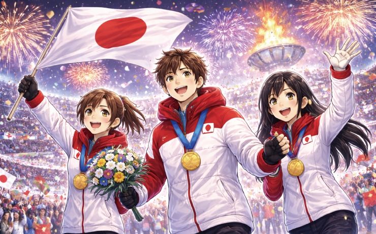 お題136問目:冬季オリンピック閉会式でまさかのサプライズ発表!何が発表された?