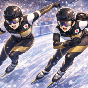 お題132問目：スピードスケートの競技名が変わりました。新しい競技名は？