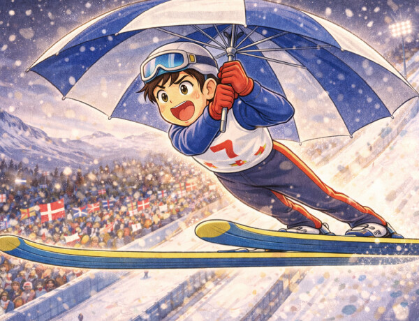 お題127問目：スキージャンプに新ルールが追加されました。それはどんなルール？