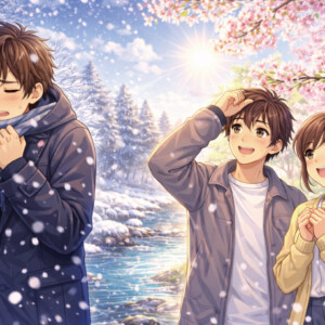 お題138問目：「三寒四温」この言葉を一文字変えて面白くしてください！