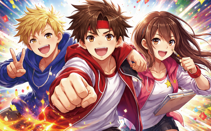 お題152問目:友情・努力・勝利にあとひとつだけ加えるならそれはなに?