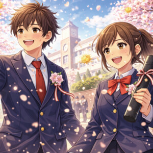 お題143問目：卒業式にありがちなこと。