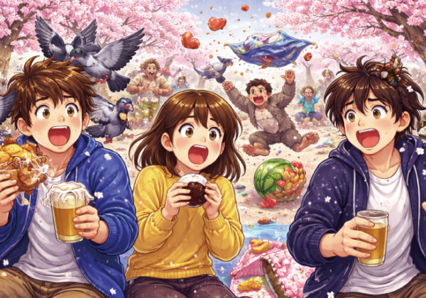 お題147問目:こんな花見は嫌だ!