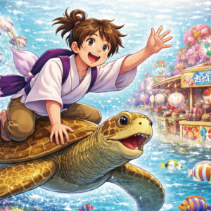 お題149問目：浦島太郎が連れて行かれた場所が予想外すぎた。それはどこ？