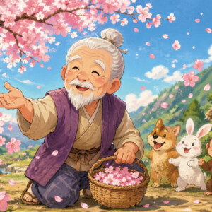 花咲かじいさんが咲かせたのは？