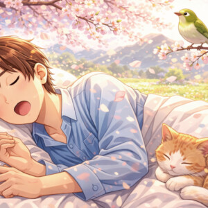 お題164問目：ことわざもじり。『春眠暁を覚えず』このことわざをもじって面白くしてください。