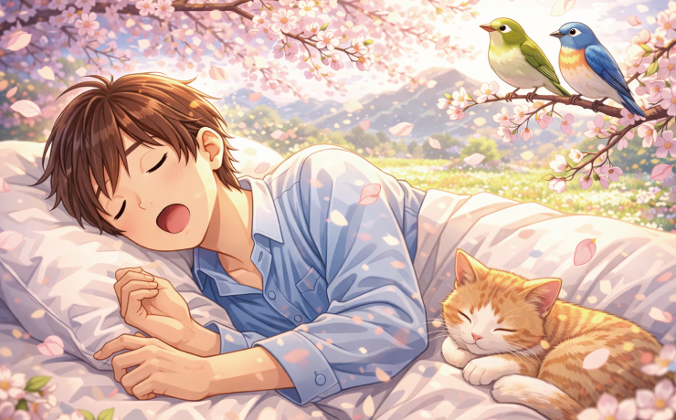 お題164問目:ことわざもじり。『春眠暁を覚えず』このことわざをもじって面白くしてください。