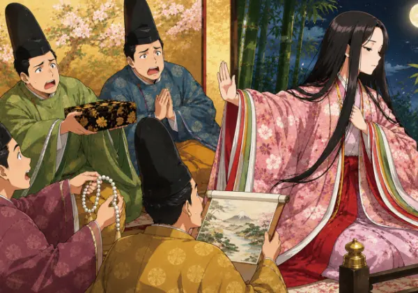 かぐや姫が貴公子たちからの求婚を断った本当の理由はなんですか?