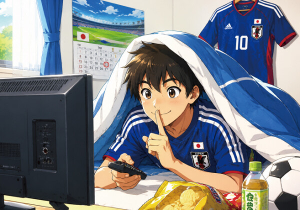 ワールドカップの日本戦が観たくてズル休みをすることに。なんて言ってズル休みをしますか？