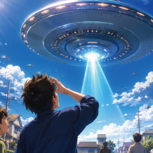 空を見上げたらUFOが！どんなUFO