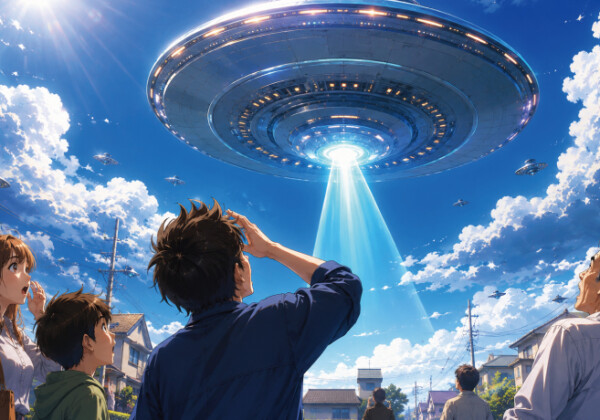空を見上げたらUFOが！どんなUFO