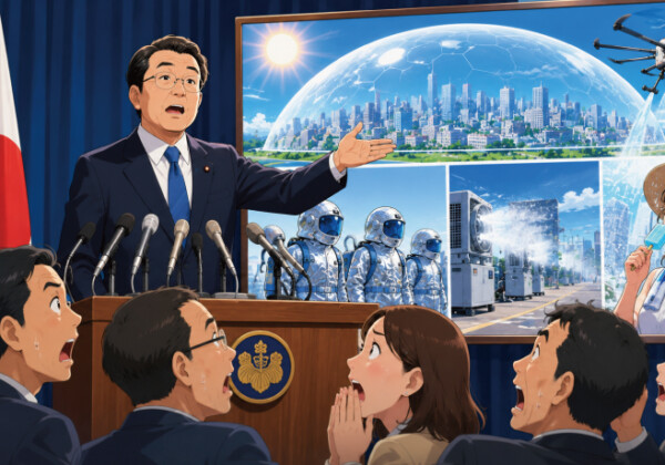 熱中症対策として、政府がとんでもない新政策を発表しました。その内容とは?