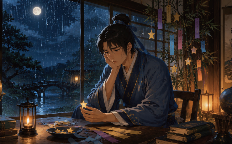七夕当日に雨が降って2人が会えませんでした。彦星の過ごし方とは?