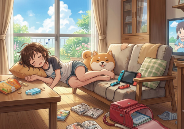 夏休みの初日にありがちなことはなんですか?