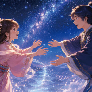 織姫と彦星、1年ぶりの再会の第一声とは？