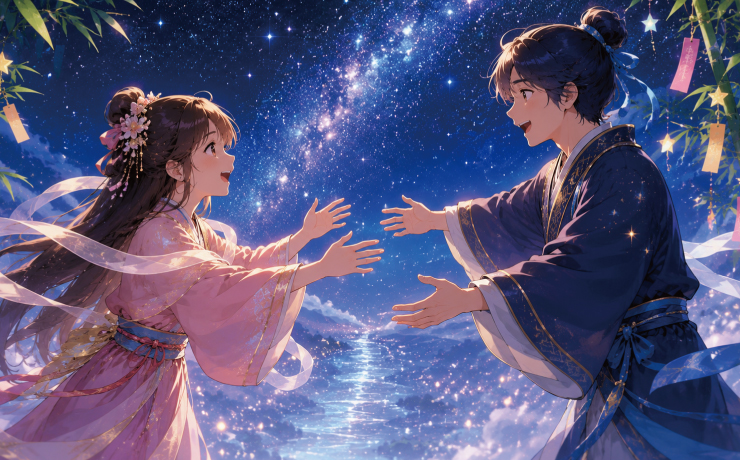 織姫と彦星、1年ぶりの再会の第一声とは?