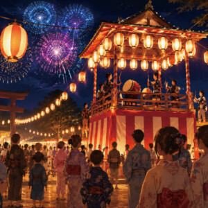 夏祭りで珍事件発生！テレビのテロップに流れた文字とは？