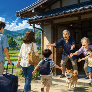 お盆の帰省にありがちなことはなんですか？
