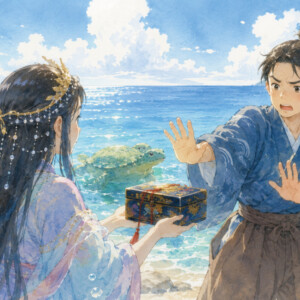 浦島太郎が玉手箱を受け取るのを断りました。その理由とは？