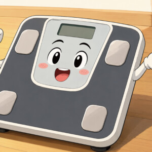 もしも体重計がしゃべったら何と言いますか