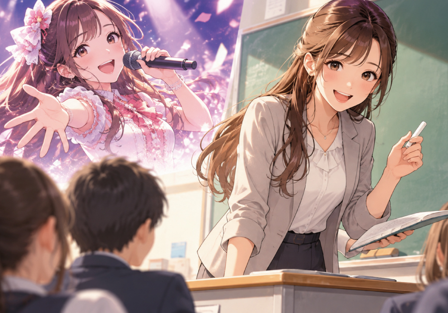 「この先生絶対に元アイドルだ」と確信した瞬間とは?