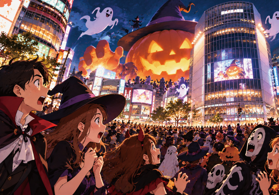 ハロウィン当日の渋谷で前代未聞の出来事が!何が起きた?