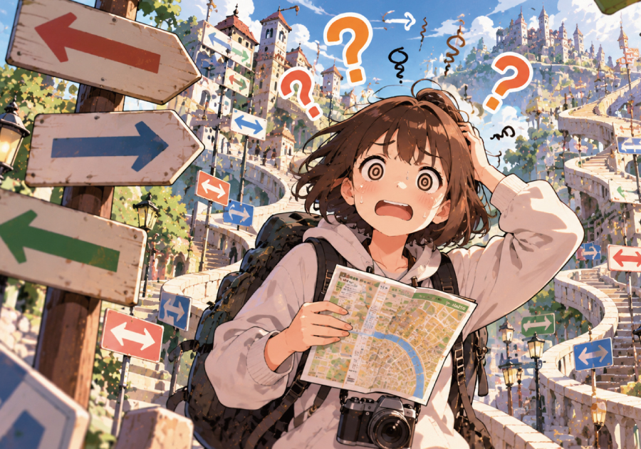 レベル99の方向音痴にありがちなことはなんですか?